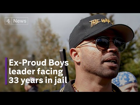 Former Proud Boys leader to be sentenced for Capitol riot role
