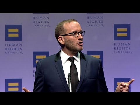 HRC President Chad Griffin at the 2017 HRC National Dinner