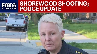 Shorewood police news conference; update on shooting | FOX6 News Milwaukee