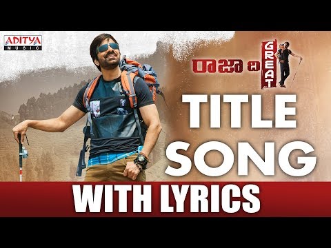 Raja-The-Great-Title-Song-With-Lyrics----Raja-The-Great-Songs