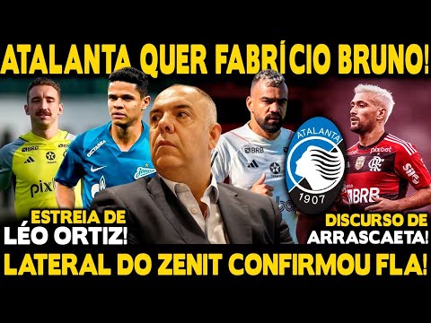 🚨ALERTA🚨 FLA PODE PERDER ZAGUEIRO TITULAR PARA EUROPA! LATERAL DO ZENIT NA MIRA! ESTREIA DE ORTIZ!