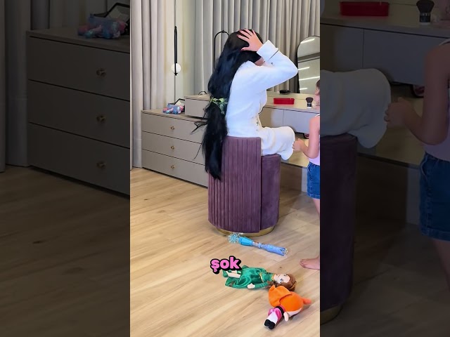 Çocuk Annesinin SAÇINA NE YAPTI 😱