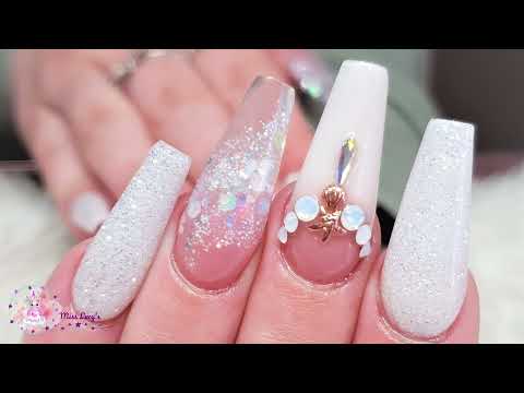 NSS Transformation - White Witch Mermaid Nails