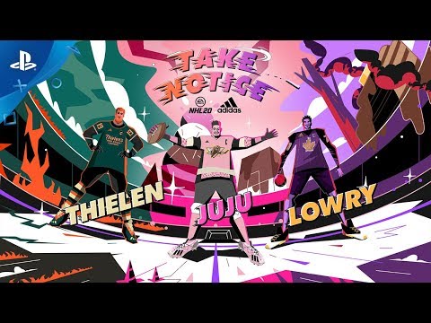 NHL 20 - Take Notice ft. Kyle Lowry, JuJu Smith-Schuster and Adam Thielen | PS4