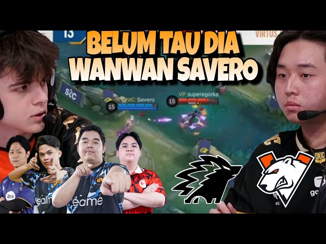 KESALAHAN KASIH SAVERO WANWAN !! SAVERO VS SUPEREGORKA !! ONIC ID VS VP MATCH 2 - MSC 2025