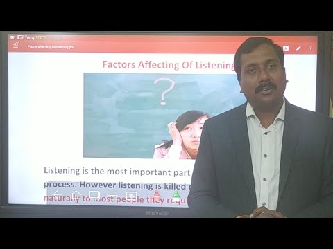 Factor Affecting Of Listening - Business Communication