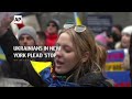 Ukrainians in New York rally against war