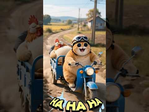 猫の動画サムネイル - 橘猫一箭双雕 #cat #kitten #cutecat #kitty #ai  #猫 #猫のいる生活 #猫咪 #小猫 #kucing