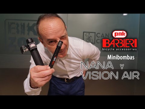 Las minibombas para bicicletas más minimalistas: Barbieri Nana y Barbieri Vision Air