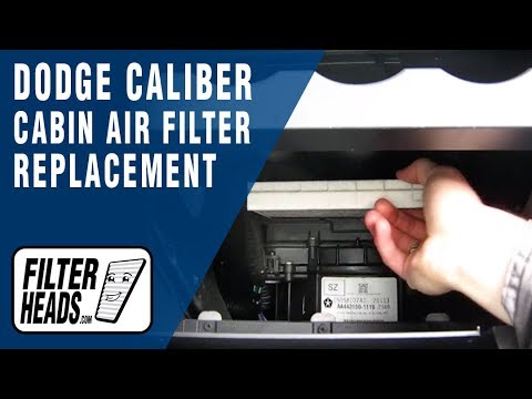 DODGE Caliber - Cabin Air Filter Replacement