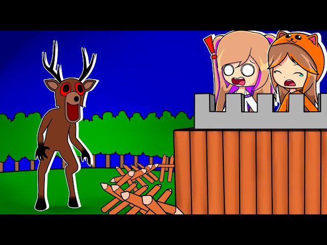 CONSTRUIMOS la BASE mas SEGURA en 99 NIGHTS IN THE FOREST Roblox con Mandarina
