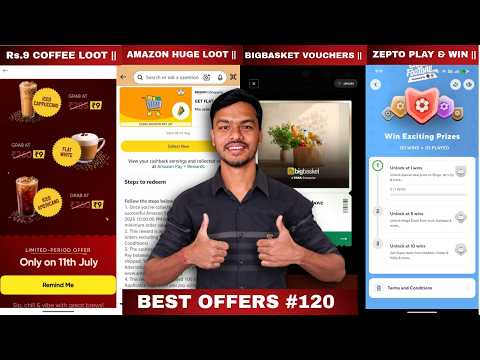 Amazon Mega Shopping Offer,  Jio & Airtel Plan Price Hike, Swiggy Carnival, Bigbasket Vocuhers ||