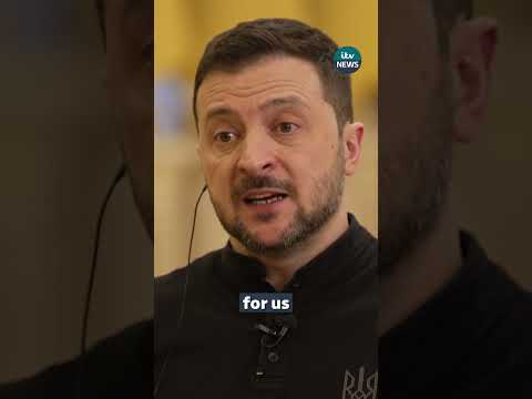 Ukraine needs peace deal guarantees from Trump, Zelenskyy tells ITV News | ITV News