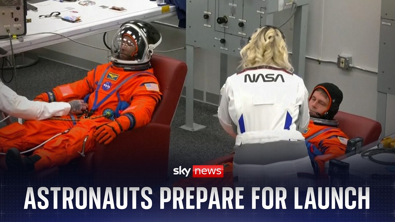 Artemis II: Astronauts prepare for launch as historic mission approaches