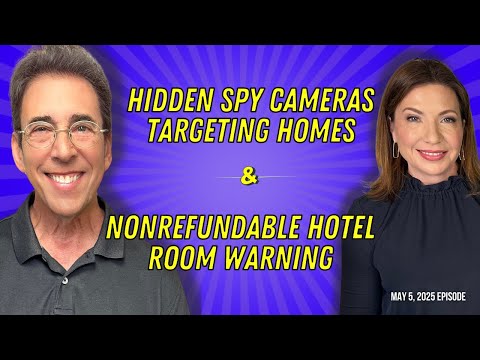 Clark Howard: Save More, Spend Less | Full Show: Hidden Spy Cameras Targeting Homes and Clark's Nonrefundable Hotel Room Warning