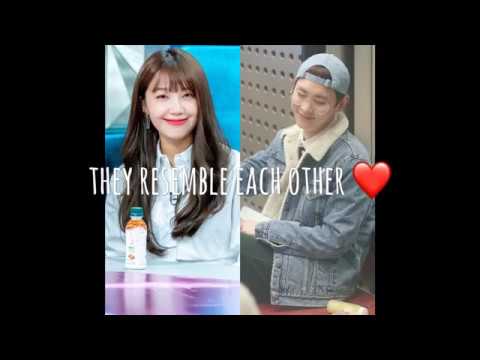 SHINee Key and Apink Eunji Moments 2018