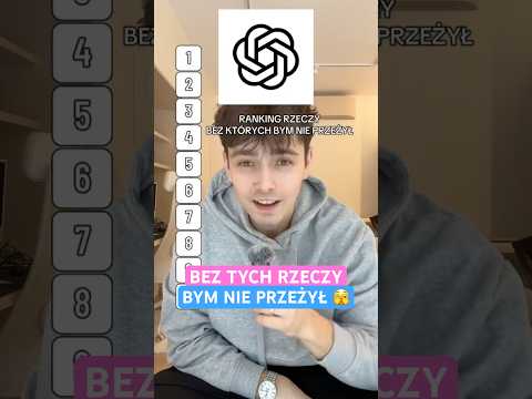 Ranking rzeczy BEZ KTÓRYCH CIĘŻKO ŻYĆ 🫣