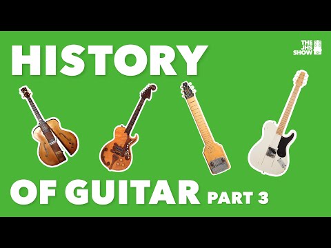 History Of Guitar (Part 3) 1939-1949 (Les Paul and The Log, Leo Fender, Paul Bigsby)