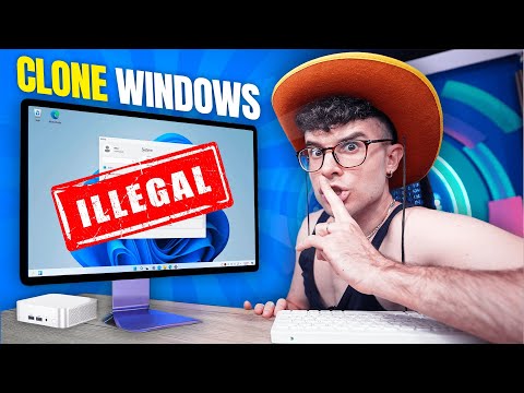 PROVO IL SISTEMA ILLEGALE CLONE DI WINDOWS 11 (che EMULA ANCHE ANDROID)! 😨 (su mini PC Geekom A6)
