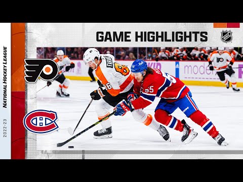 Flyers @ Canadiens 11/19 | NHL Highlights 2022