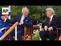 Trump watches military parade with King Charles III at Windsor Castle