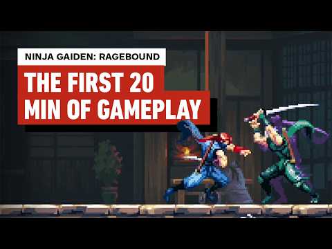 Ninja Gaiden: Ragebound | The First 20 Minutes of Gameplay | 4k 60FPS