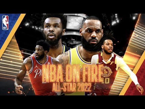 NBA on Fire All-Star 2022 feat. Joel Embiid, Darius Garland, Andrew Wiggins & LeBron James video clip