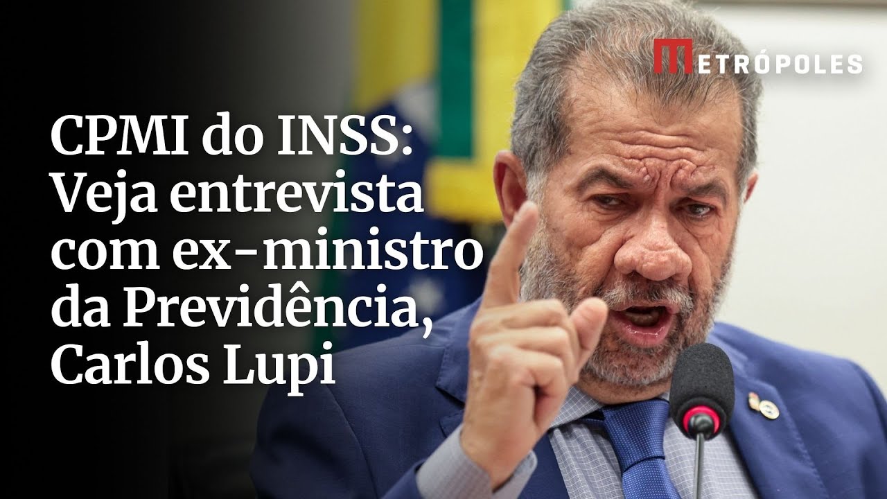 Lupi chega à CPMI do INSS e afirma que vai responder a todas as perguntas