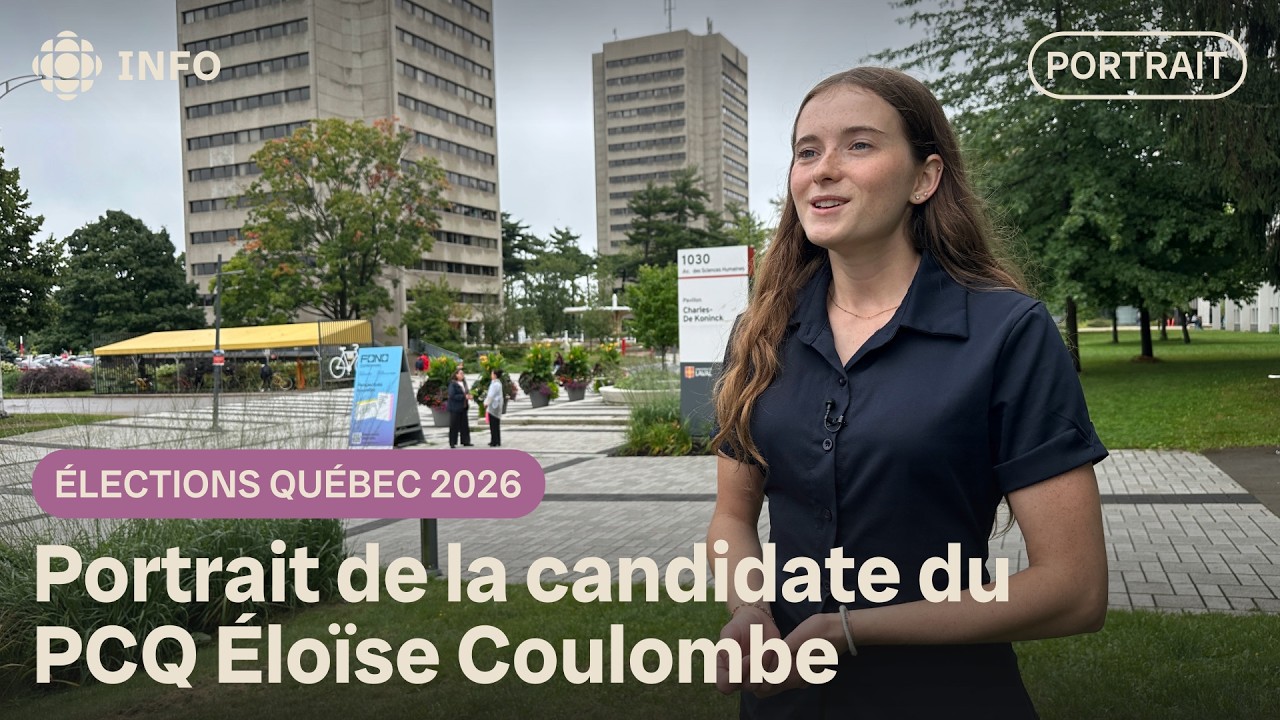 Une candidate conservatrice de 23 ans dans Charlesbourg | Élections Québec 2026