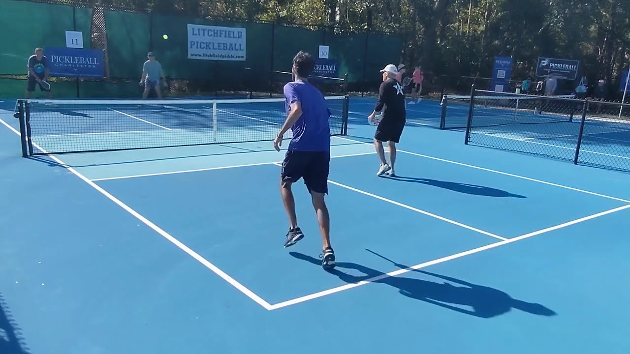 2 SWITCH-HANDERS BATLLE EACHOTHER! 10 DUPR Charlestion Pickleball Tournament at Litchfield SC