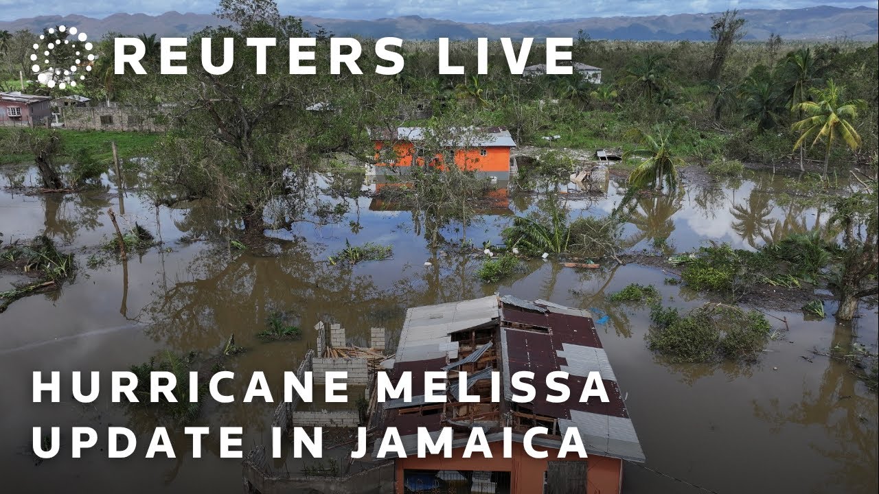 LIVE: Officials hold briefing on Hurricane Melissa in Kingston, Jamaica