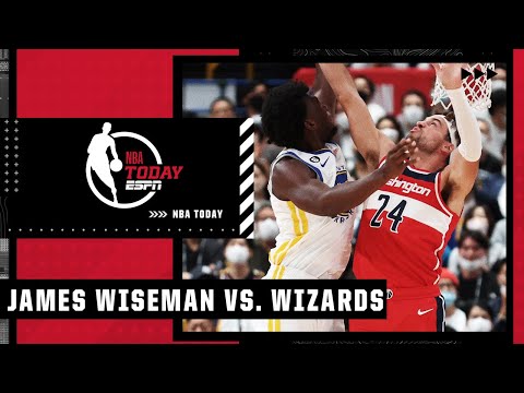 Reacting to James Wiseman's 20 PTS vs. the Wizards in Japan  | NBA Today video clip