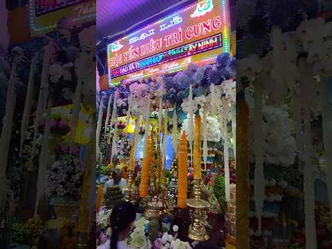 Đại lễ Hội Yến Diêu Trì Cung (Đại Đạo Tam Kỳ Phổ Độ) - Tòa Thánh Tây Ninh. #mchieuthanh#viral#shorts