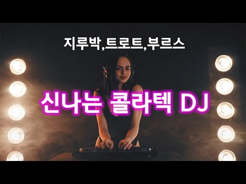 신나는 콜라텍 DJ | 콜라텍에서 나오는 순서대로 지루박 트로트 부르스 | 1시간 30분