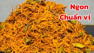 Tự làm khô gà lá chanh ngon rẻ dễ ẹt