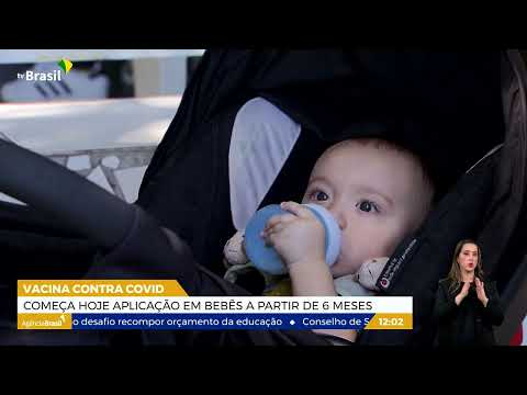 DF | Bebês a partir de 6 meses já podem receber vacina contra a covid-19