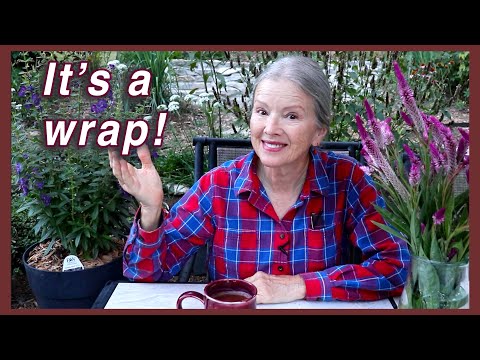 HUGE August GARDEN Wrap-up! + Magnificent Butterfly!