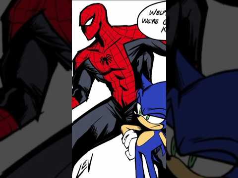•★SONIC VS HOMEM-ARANHA?! Quase ACONTECEU?! #nerd #sonic #kronos #curiosidades #100k #spiderman