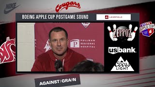 WSU Football: Jake Dickert Boeing Apple Cup Washington Postgame | 9/14/24