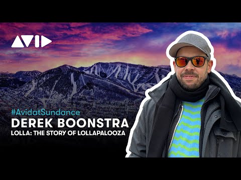 Avid at Sundance 2024 — Editor Derek Boonstra