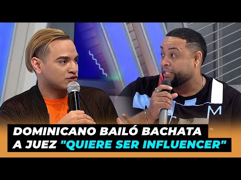 Dominicano que le bailó bachata a juez  Quiere ser influencer | De Extremo a Extremo