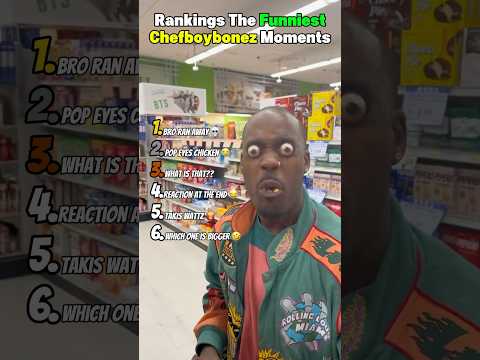 トレンド創作の動画サムネイル - Rankings The Funniest Chefboybonez Moments 😂