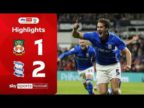 Neumann at the double as Blues win! | Wrexham 1-2 Birmingham | EFL Highlights