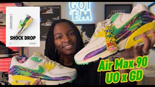 THIS WAS A REAL SHOCK DROP❗️🤯 Grateful Dead Air Max 90s In Hand Look 📦👀
