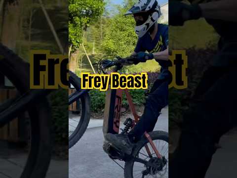 FreyBeast, the most powerful full suspension electric mountain bike. #emtb #emtblife#freybike