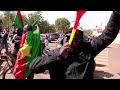Burkina Faso crowd celebrates West Africas latest coup