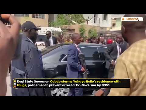 Kogi State Governor, Ododo Storms Predecessor, Yahaya Bello’s Residence With Thugs