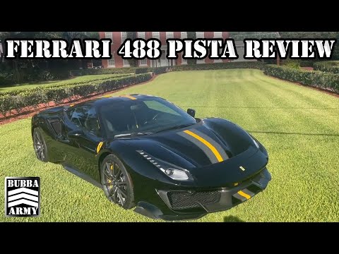 The Most Beautiful Car In Florida! Bubba And Blitz Review Dr. Dan's 2019 Ferrari 488 Pista @Ferrari