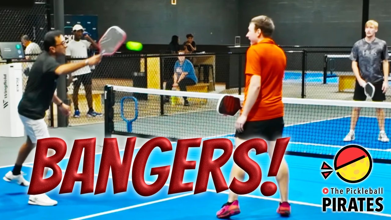 Punishing Pickleball Bangers in 4.5+ Game