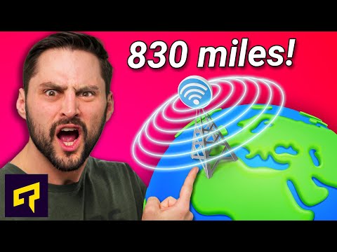 The World’s LONGEST Wireless Internet Range
